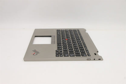 Lenovo ThinkPad X1 Keyboard Palmrest Top Cover Arabic Titanium 5M11B59884