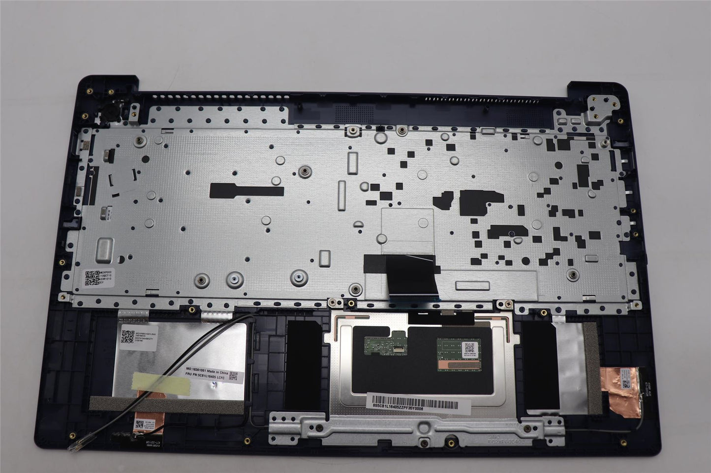 Lenovo IdeaPad 3 15AMN8 Palmrest Cover Touchpad Keyboard UK 5CB1L16405