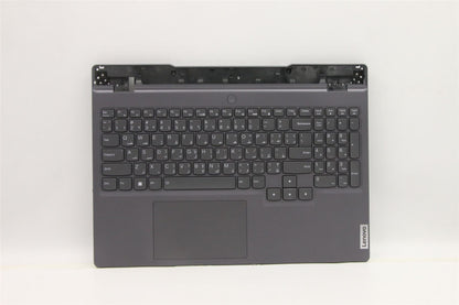 Lenovo 5 15IAH7 Palmrest Cover Touchpad Keyboard Arabic Storm Grey 5CB1H22917