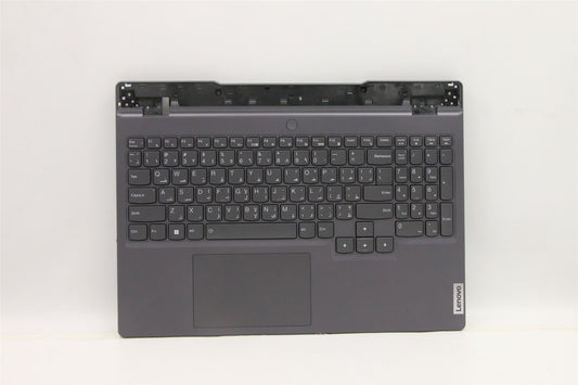 Lenovo 5 15IAH7 Palmrest Cover Touchpad Keyboard Arabic Storm Grey 5CB1H22917