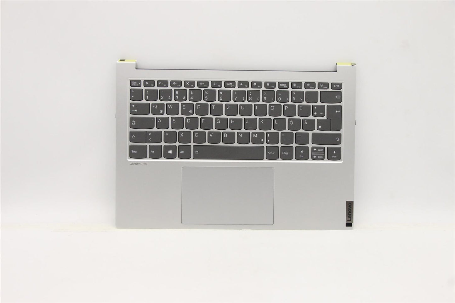 Lenovo IdeaPad 7 14IHU5 Palmrest Cover Touchpad Keyboard German Silver 5CB1C19293