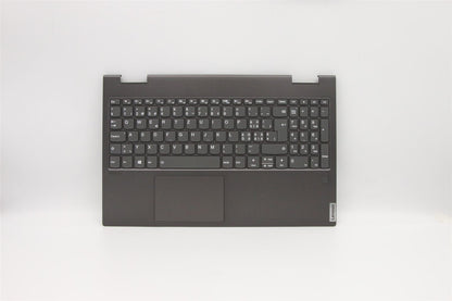 Lenovo C740 15IML Palmrest Cover Touchpad Keyboard Switzerland 5CB0U43807
