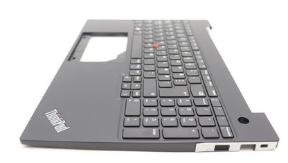Lenovo ThinkPad E16 Gen 1 Keyboard Palmrest Top Cover Norwegian Black 5M11L64990