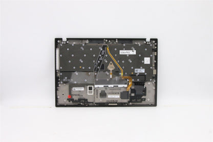 Lenovo ThinkPad X1 8th Gen Keyboard Palmrest Top Cover Norwegian 5M10Z27479