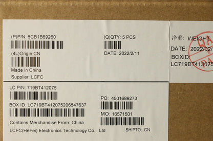 Lenovo Upper Case ASM_FRAL82H8NFPGBBL 5CB1B69260