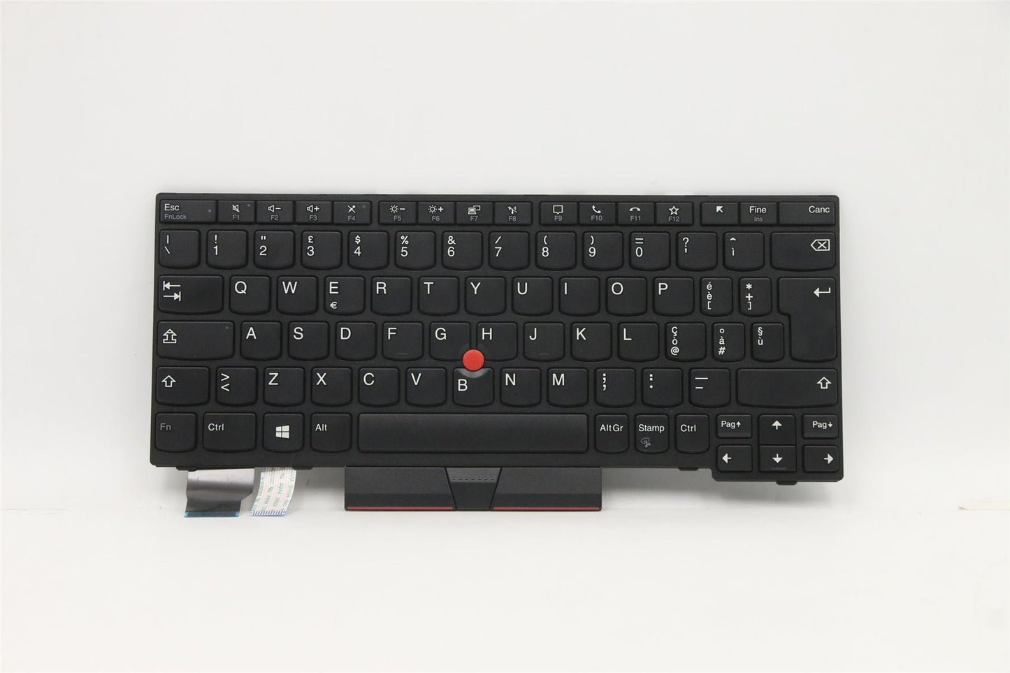 Lenovo ThinkPad L13 2 X13 Keyboard Italian Black 5N20V43161