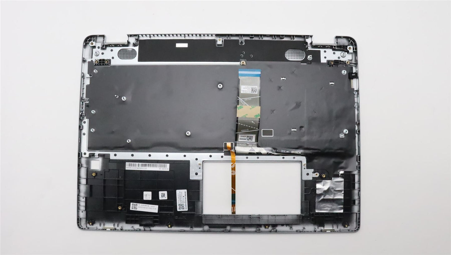 Lenovo IdeaPad 5 16ALC7 Keyboard Palmrest Top Cover Greek Cloud Grey 5CB1H80124