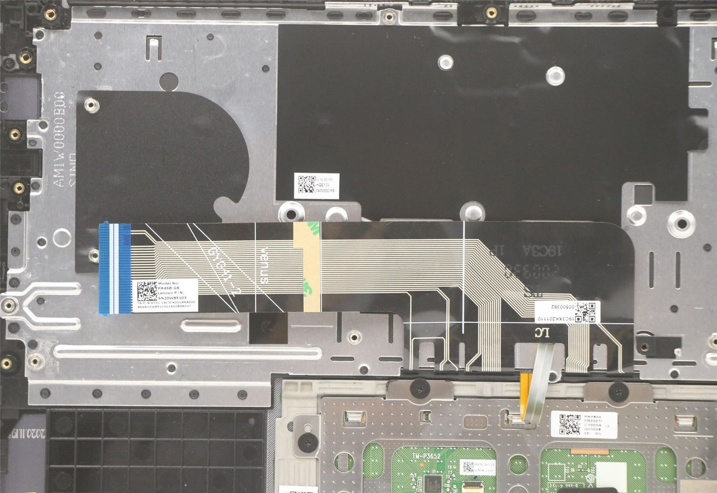 Lenovo IdeaPad 7 14ACH5 O 7 14ACH5 Palmrest Cover Touchpad Keyboard 5CB1B43539