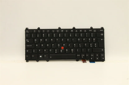 Lenovo Yoga 370 Keyboard Slovenian Black Backlit 01EN411