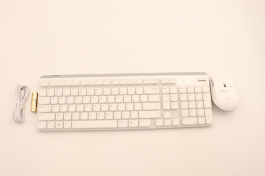 Lenovo Keyboard_Mouse,Wireless,Indian,Cloud Grey Keyboard 5KM1B81371