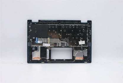 Lenovo IdeaPad 5-14ARE05 Palmrest Cover Keyboard Czech Slovakian Blue 5CB0Y85642