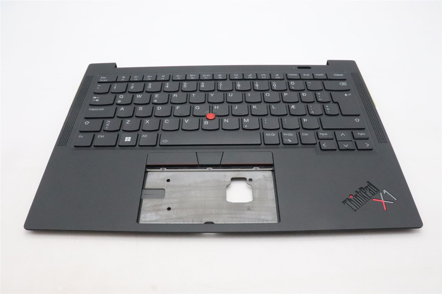 Lenovo ThinkPad X1 11th Gen Keyboard Palmrest Top Cover Icelandic 5M11H62797