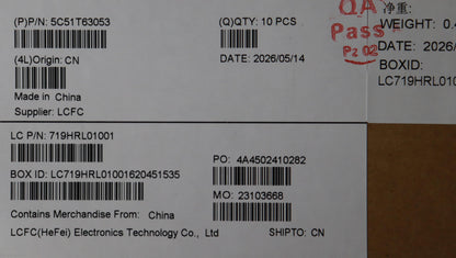 Lenovo CARDPOP I/O Board 5C51T63053