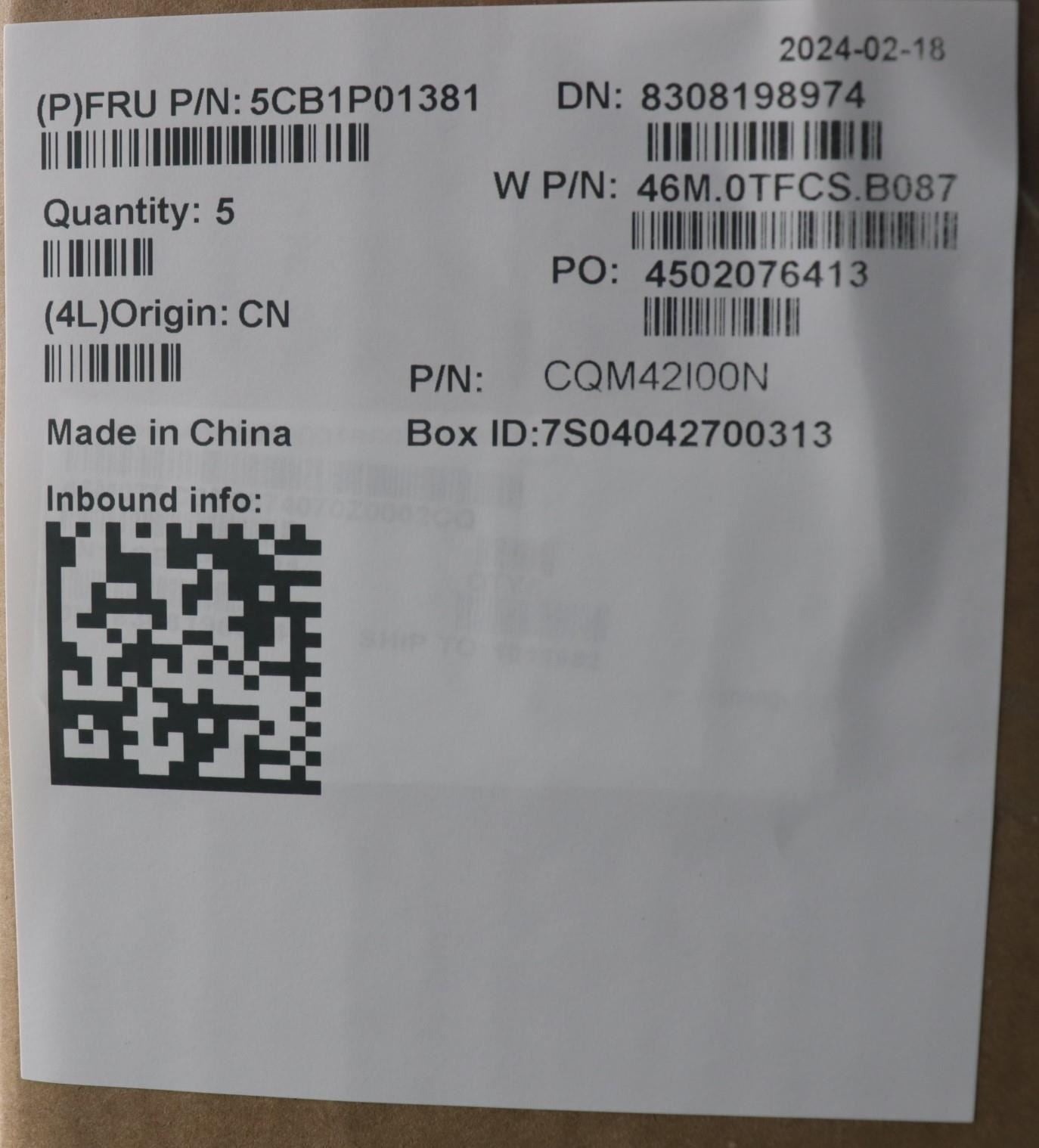 Lenovo COVER Upper Case ASM_SLV W21KH AGBL H 5CB1P01381