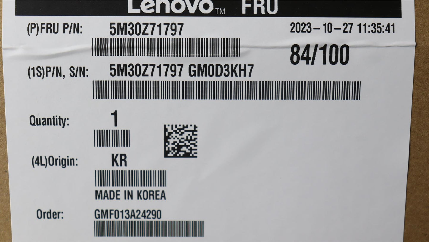 Lenovo 5M31K03049 MEMORY SODIMM,32GB,DDR5,5600,Micron