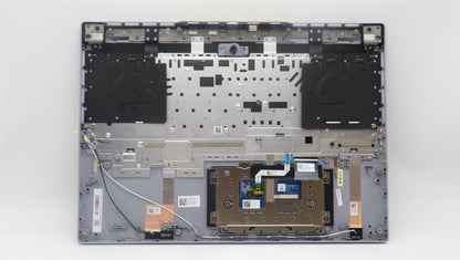 Lenovo Slim 5 16IRH8 5 16APH8 Palmrest Cover Touchpad Keyboard Silver 5CB1L60098