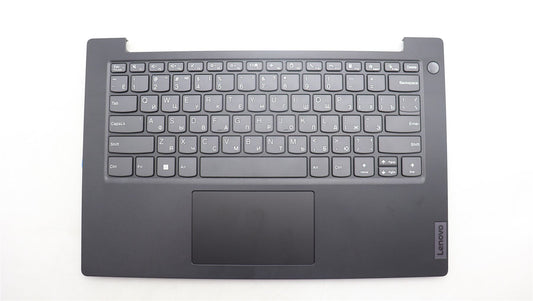 Lenovo V14 G4 IRU Palmrest Cover Touchpad Keyboard Russian Grey 5CB1L67940