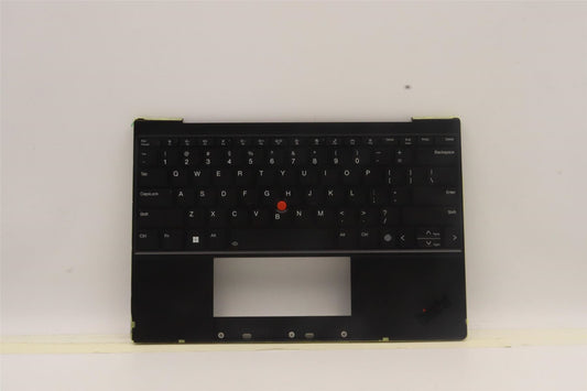 Lenovo ThinkPad Z13 Gen 1 Keyboard Palmrest Top Cover US Black 5M11H95001