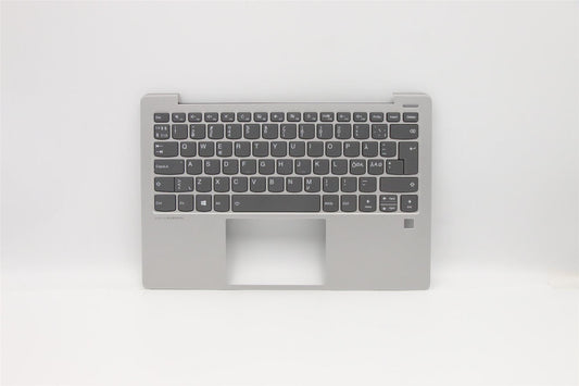 Lenovo IdeaPad S530-13IWL Keyboard Palmrest Top Cover Nordic Grey 5CB0S16103