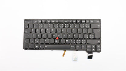 Genuine Lenovo Yoga 14 Keyboard Czech Black Backlit 00HW771 00HW808 SN20F98422