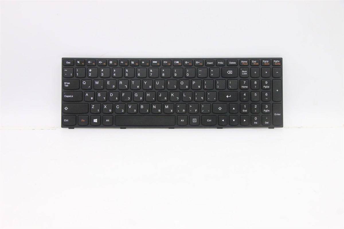 Lenovo HEB-T6G1-DF-BlackeyBlackFrame-KBD Hebrew Keyboard 25214804
