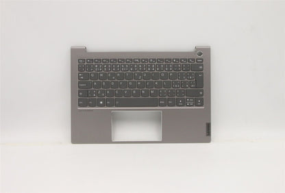 Lenovo ThinkBook 13s G2 ITL Palmrest Touchpad Cover Keyboard Grey 5CB1B02473