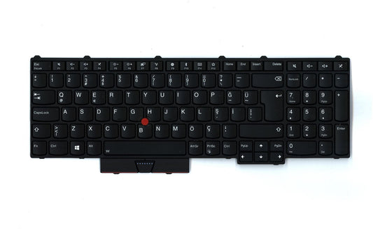 Lenovo ThinkPad P51 P71 Keyboard Turkish Black Backlit 01HW228