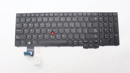 Lenovo ThinkPad T16 Gen 1 P16s Gen 1 L15 Gen 3 s Keyboard Arabic 5N21D93728