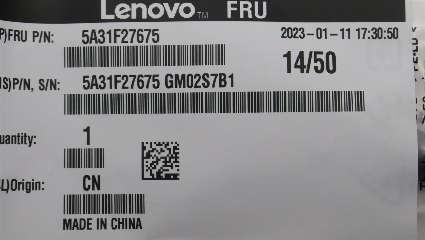 Lenovo Fru,2_in_1 RF cable_LUX 5A31F27675