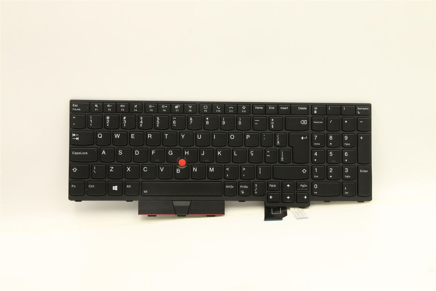 Lenovo ThinkPad T15g Gen 2 P15 Gen 2 s Keyboard Portuguese Black 5N21B44369