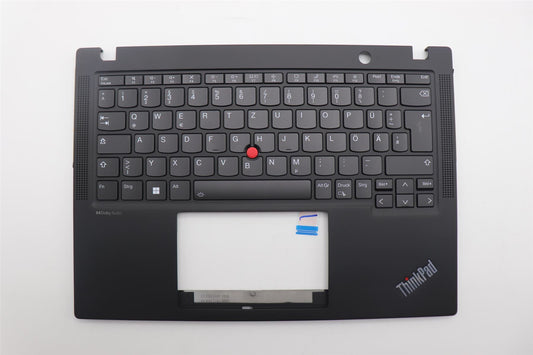 Lenovo ThinkPad X13 Gen 4 Keyboard Palmrest Top Cover German Black 5M11L86169