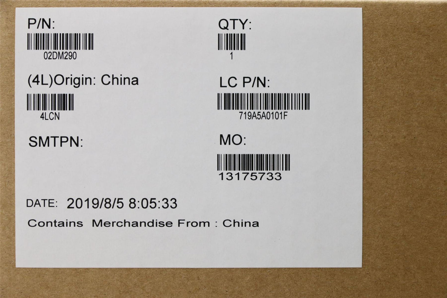 Lenovo ThinkPad L490 Motherboard Mainboard UMA Intel i3-8145U 02DM290