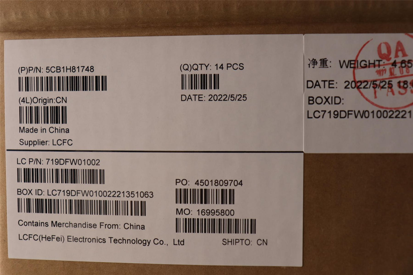 Lenovo ThinkPad E14 Gen 4 Bottom Base Lower Chassis Cover Black 5CB1H81748