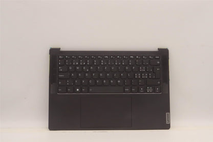 Lenovo Yoga 7 14ARH7 Palmrest Cover Touchpad Keyboard Switzerland 5CB1J37017