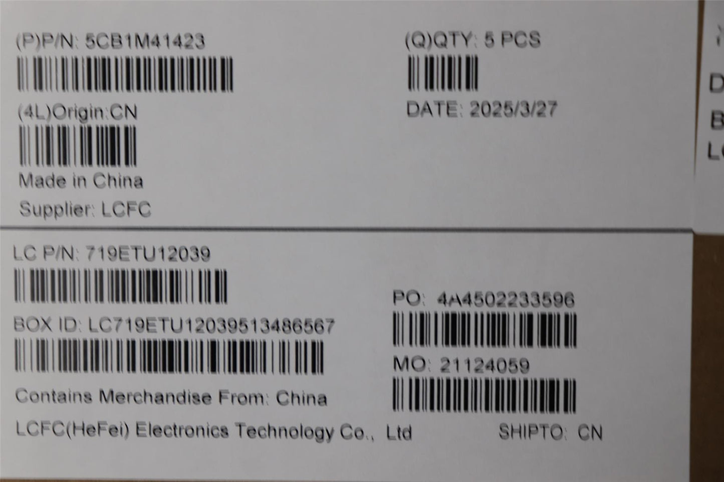 Lenovo IdeaPad 3 15IAH8 Palmrest Cover Touchpad Keyboard Ukrainian 5CB1M41423