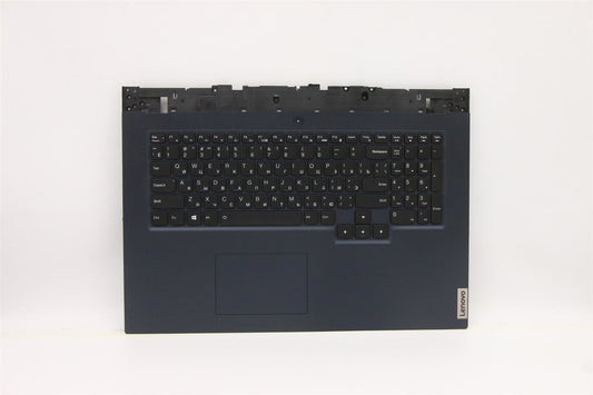 Lenovo 5 17ITH6H Palmrest Cover Touchpad Keyboard Russian Backlit 5CB1D20035