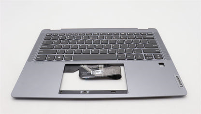 Lenovo IdeaPad 5 14ABR8 Keyboard Palmrest Top Cover US Artic Grey 5CB1K20816