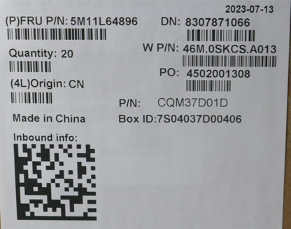 Lenovo MECH_ASM ASM A COVER YG 2.4T SG WLAN AMD 5M11L64896