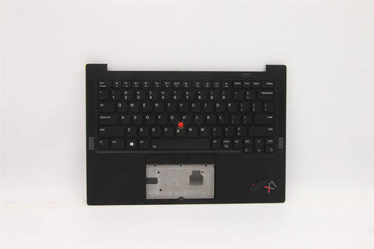 Lenovo Carbon X1 9th Keyboard Palmrest Top Cover US Black Backlit 5M11C53271