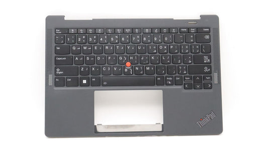 Lenovo ThinkPad X13s Keyboard Palmrest Top Cover Arabic Black 5M11J12722