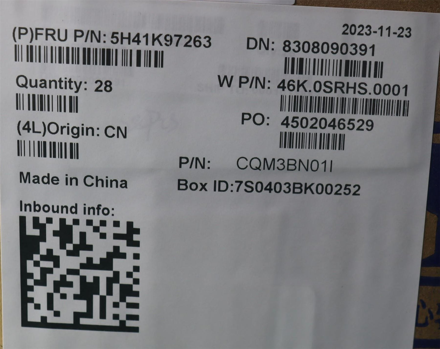 Lenovo HYB Thermal Module ASM,Peak 5H41K97263