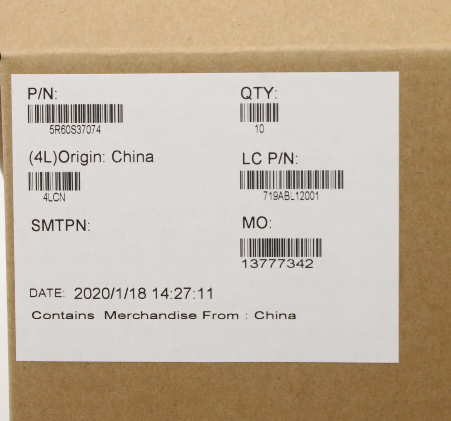 Lenovo 5R60S37074 RUBBER Rubber foot L 81Q9 IG BACK