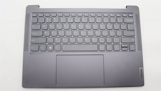 Lenovo Yoga 6 14IAP8 Palmrest Cover Touchpad Keyboard US Europe Grey 5CB1J76025