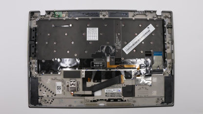 Lenovo Carbon X1 6ème clavier Palmrest Top Cover Français Canadien Argent 01YR685