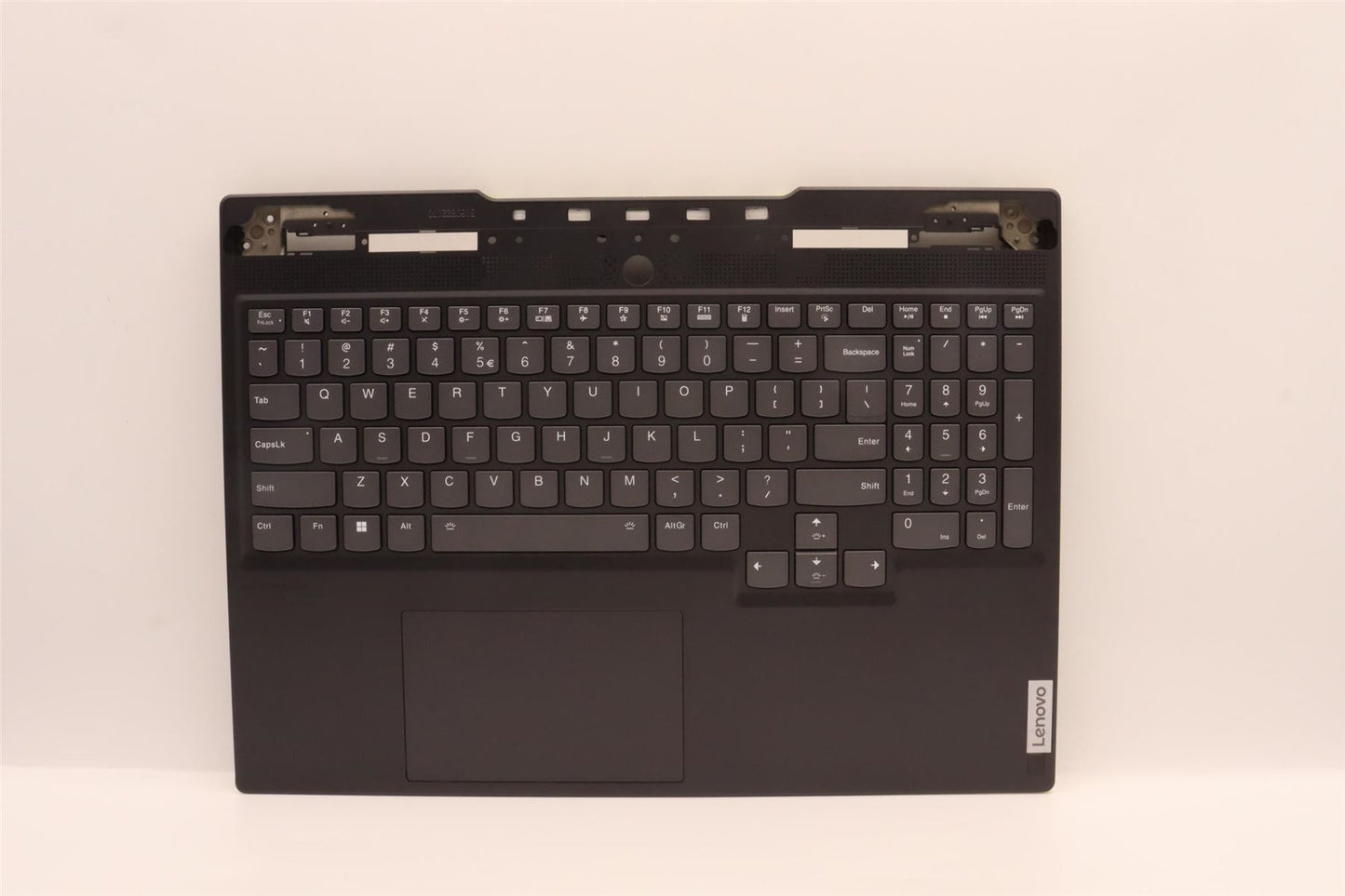 Lenovo S7 16IAH7 Palmrest Cover Touchpad Keyboard US Euro Onyx Grey 5CB1J04286