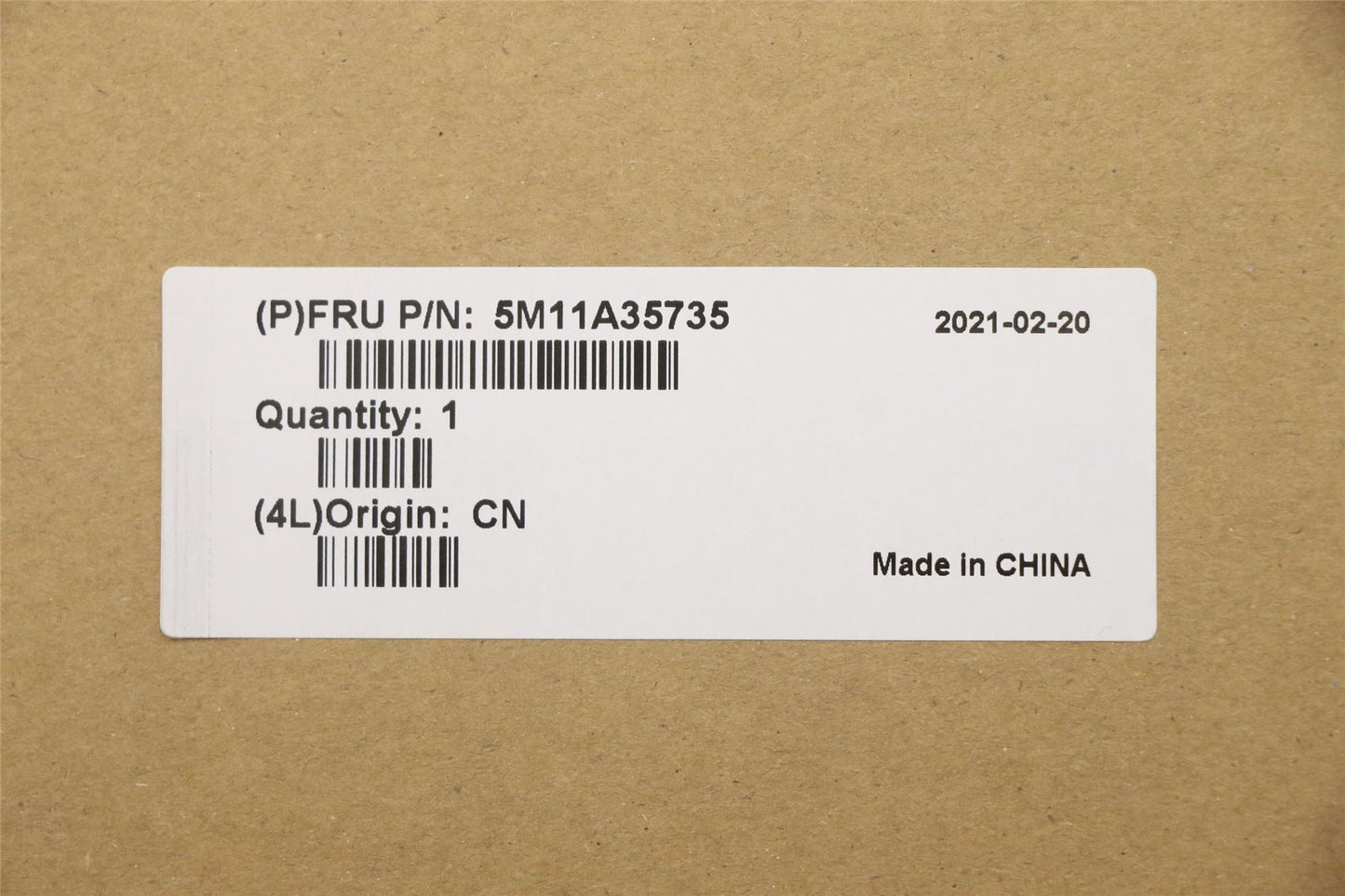 Lenovo MECH_ASM KB KOR(P)US BK 5M11A35735