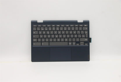 Lenovo Flex CB-11IGL05 Keyboard Palmrest Top Cover Spanish Blue 5CB0Z32903
