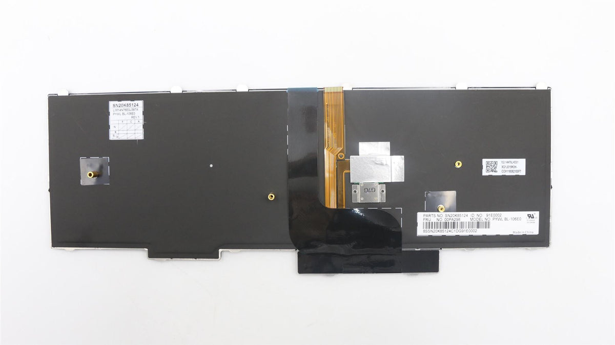 Genuine Lenovo ThinkPad P50 P70 Keyboard Spanish Black Backlit 00PA298 00PA380