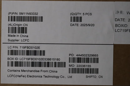 Lenovo MECH_ASM FRU KB EUROENG(TRI)US Bk 5M11N94108
