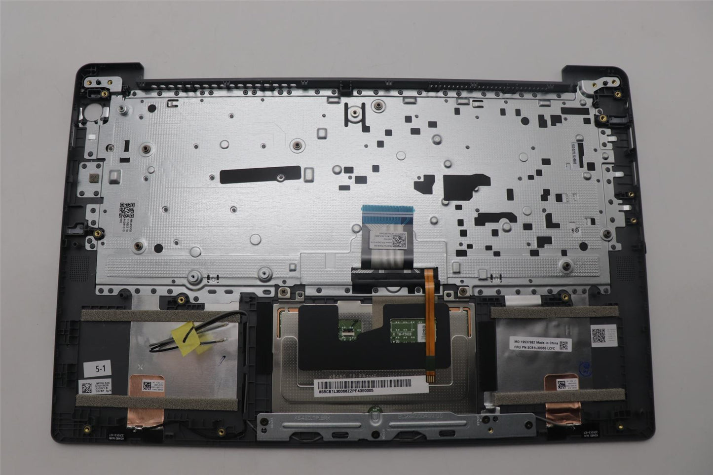 Lenovo Upper Case ASM_SWS L82XN FP AG BL 5CB1L30066